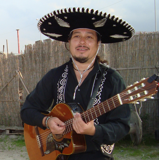 Zigeuners fusion gitarist